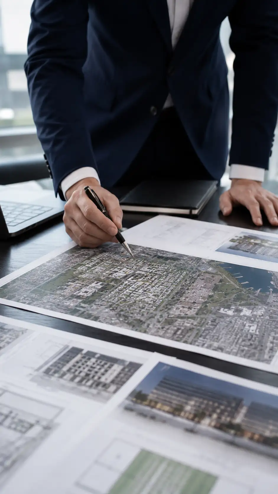 Análise da localização do projeto residencial em Sanguedo