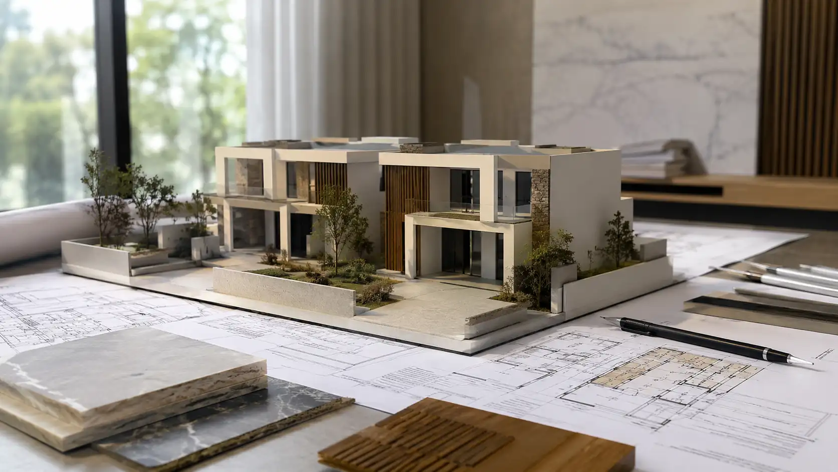 Estruturação de projeto residencial com apoio técnico especializado